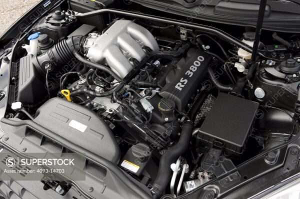 2010 Hyundai Genesis Coupe 3.8 V-6  engine